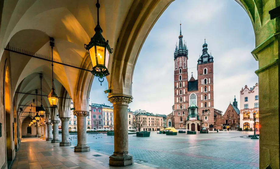 La place de Cracovie