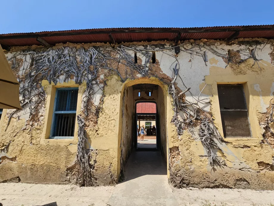 Prison Island, le bâtiment de la prison