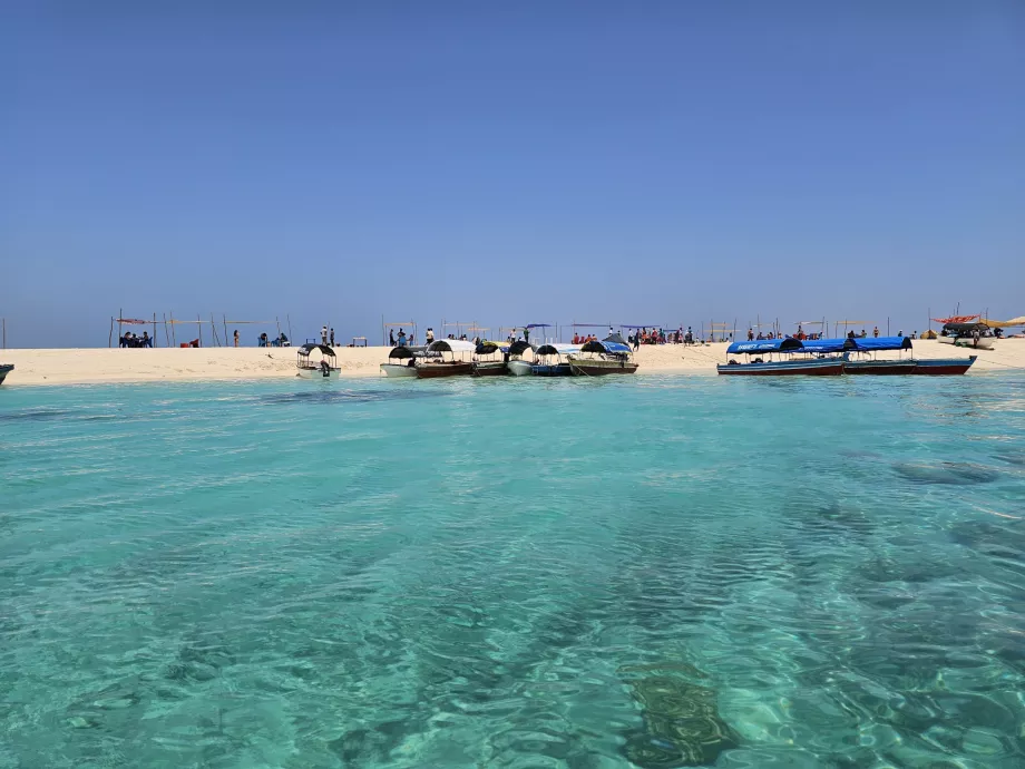 Banc de sable de Nakupenda