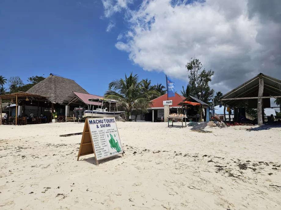 Nungwi, offre d'excursions