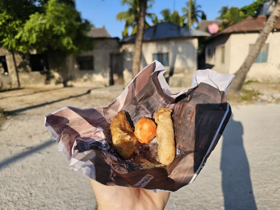 Collation à Jambiani