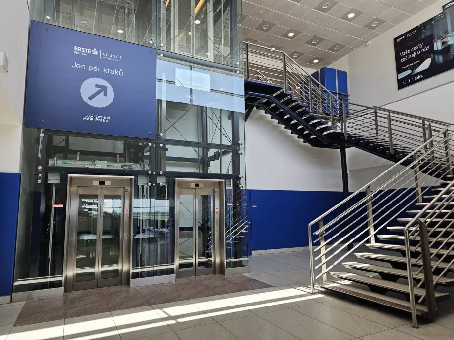 Emplacement du salon D-gates dans le terminal 2