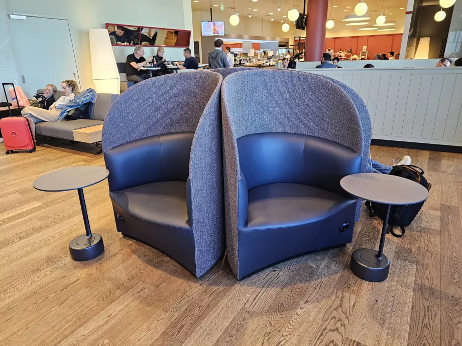 Sièges confortables