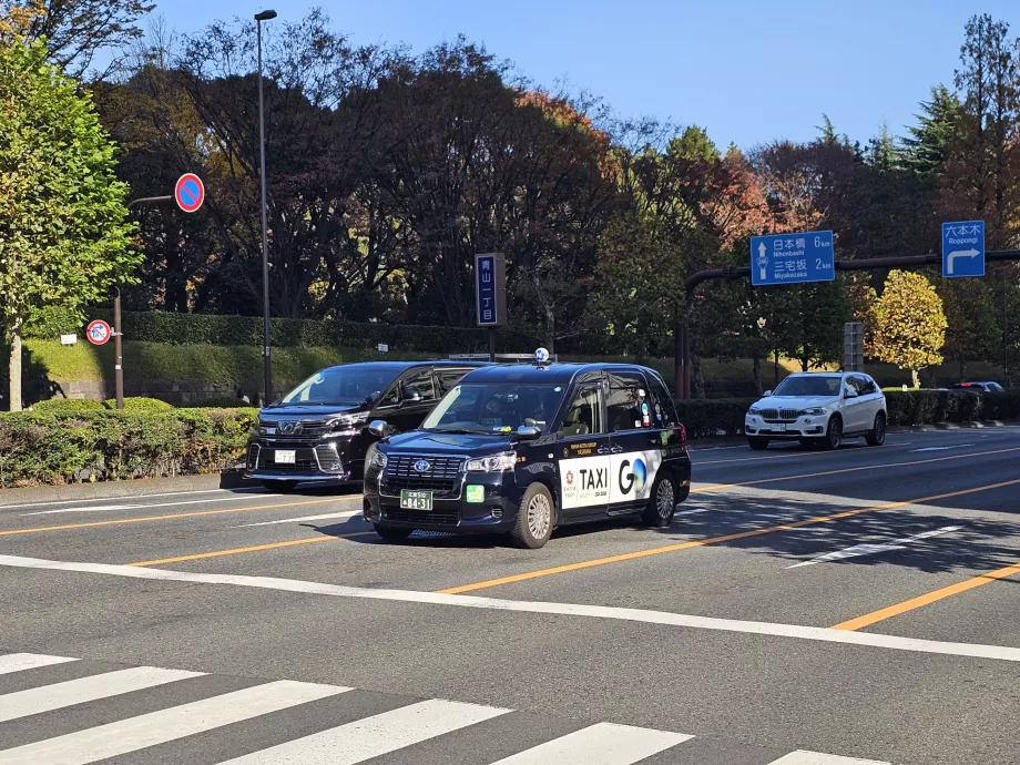 Taxi officiel de Tokyo