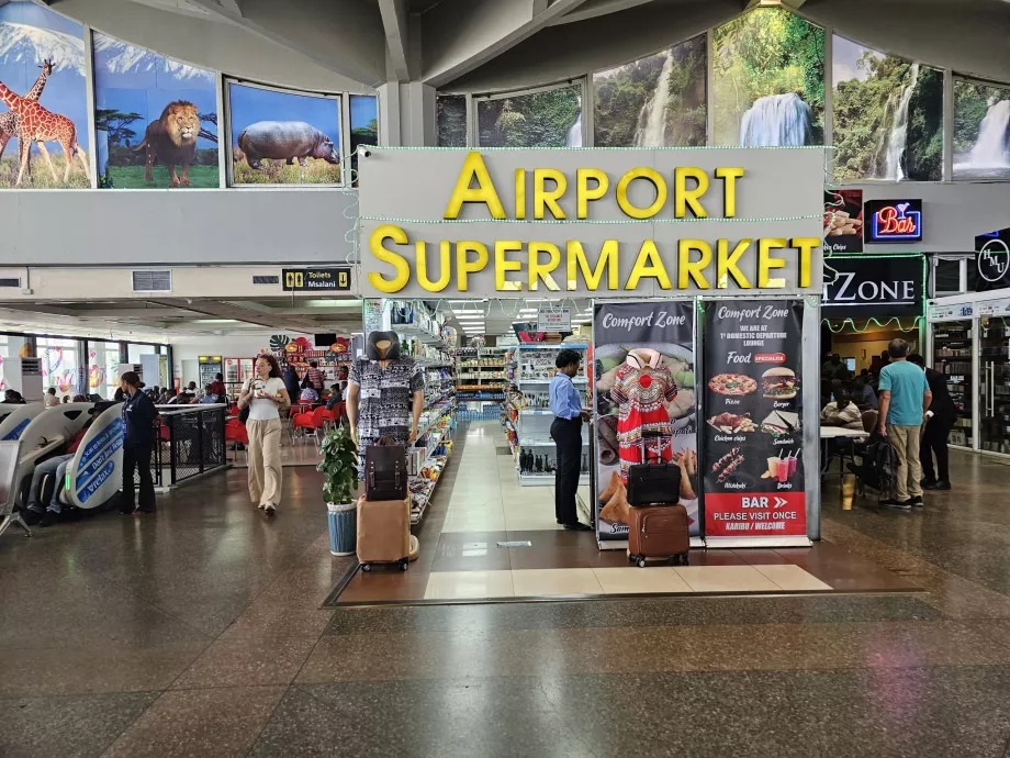 Dépanneur, zone de transit, terminal 2