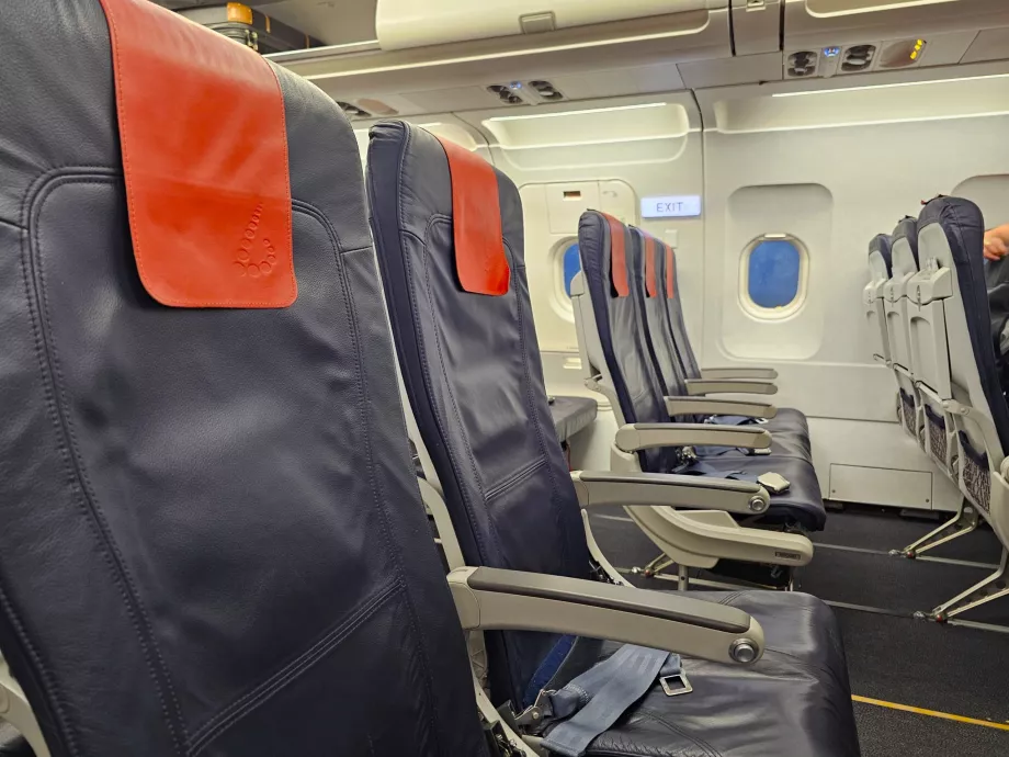 Sièges de la compagnie Brussels Airline