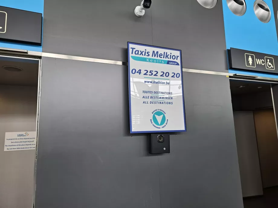 Numéro de téléphone du taxi