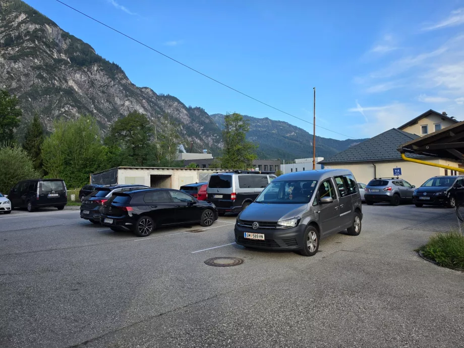Parking P+R à la gare