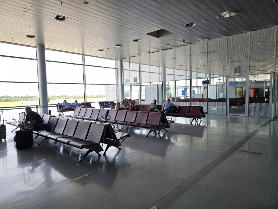 Espace aux portes d'embarquement