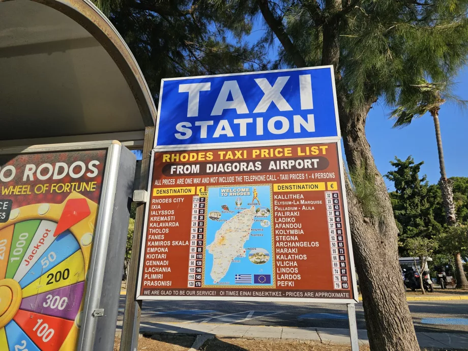 Prix des taxis