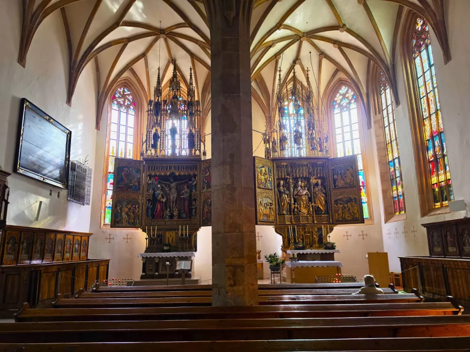Autels célèbres de l'église catholique de Hallstatt