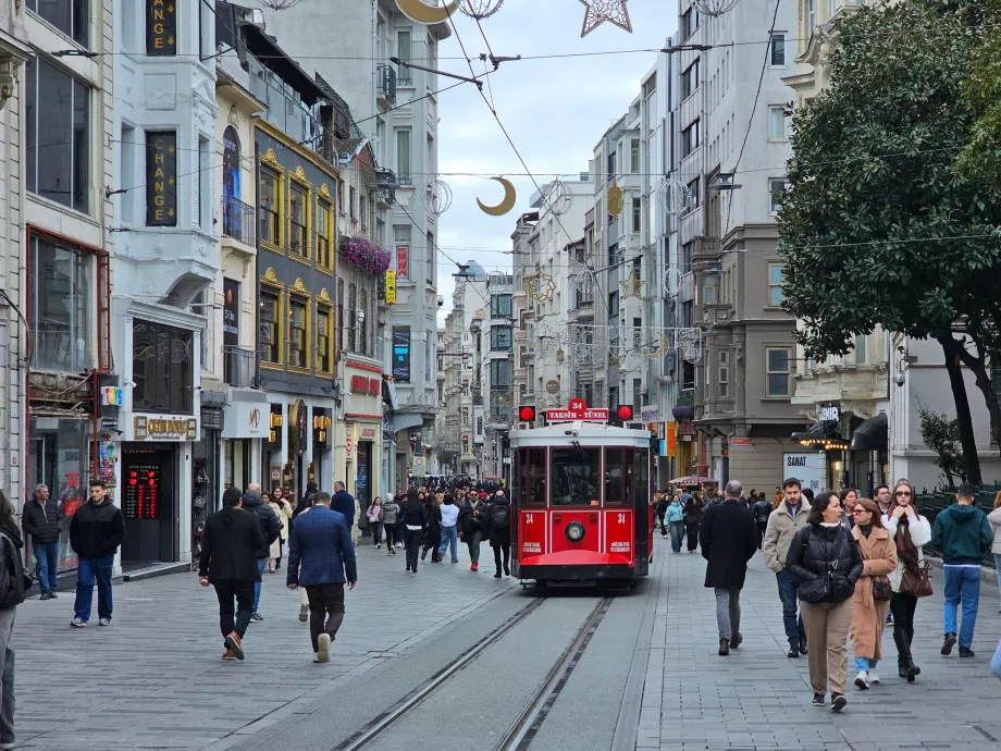 Taksim historique - Tramway Tünel