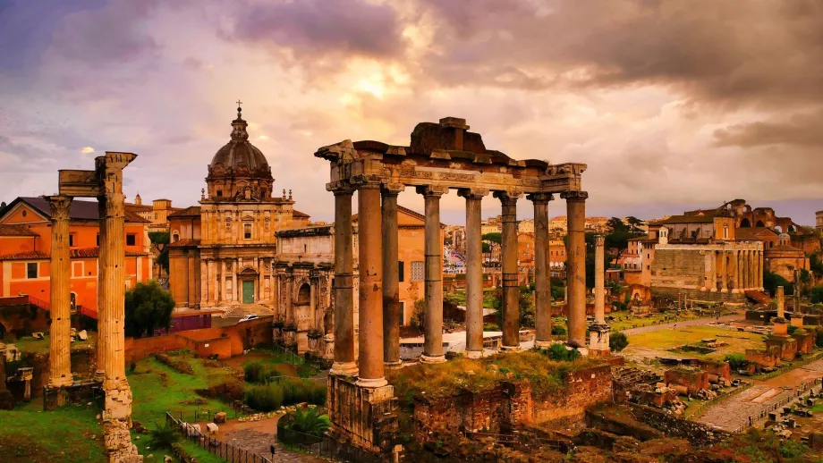 Vue du Forum Romanum