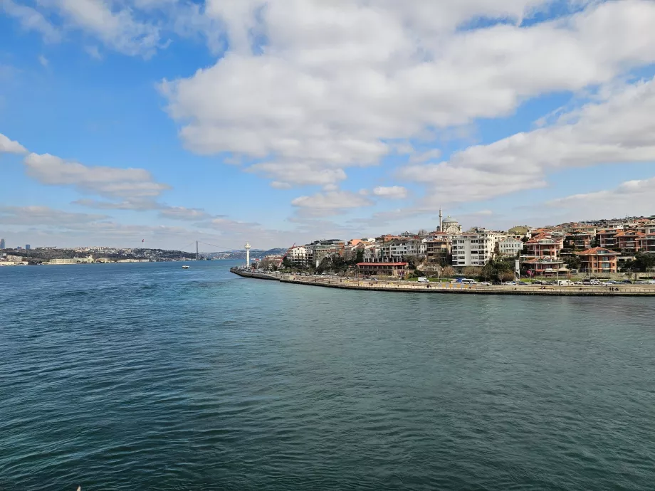 Vue de la tour Maiden