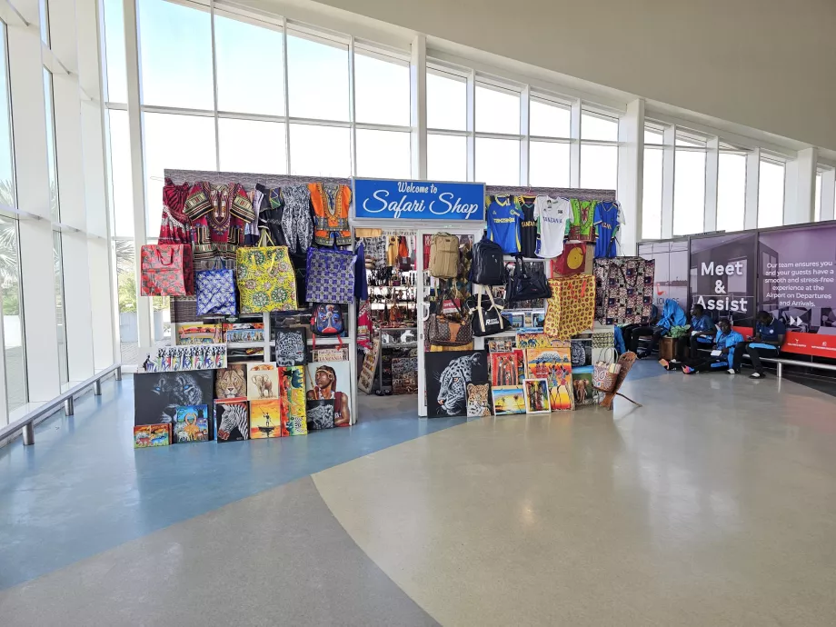Boutique de souvenirs, zone publique, Terminal 3