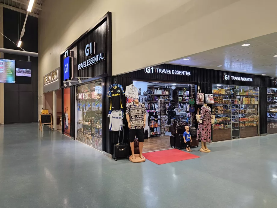 Commerces, zone de transit, Terminal 3