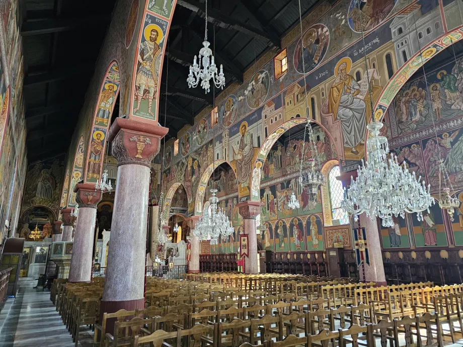 Église Evangelismos, intérieur
