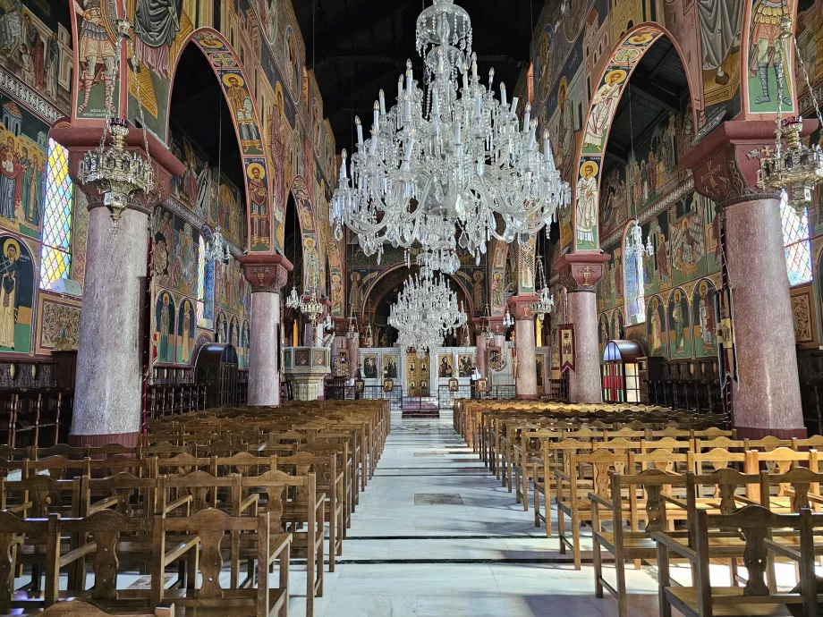 Église Evangelismos, intérieur