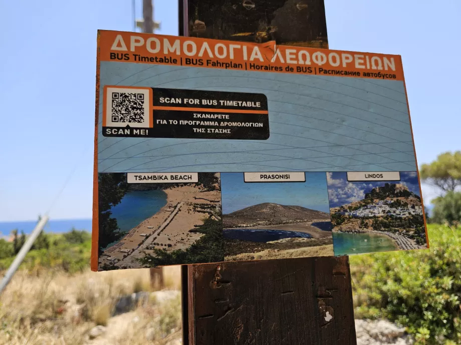 Informations aux arrêts KTEL