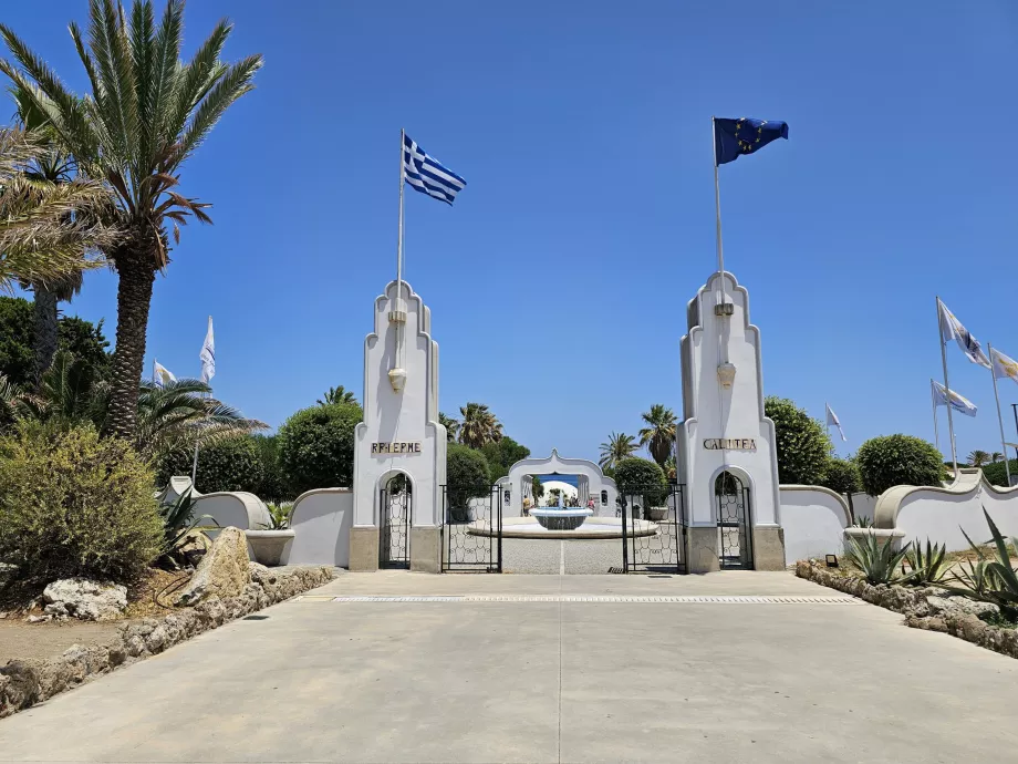 Entrée des sources de Kallithea