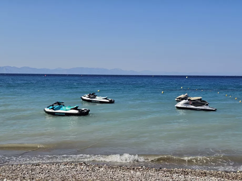 Promenade en scooter des mers