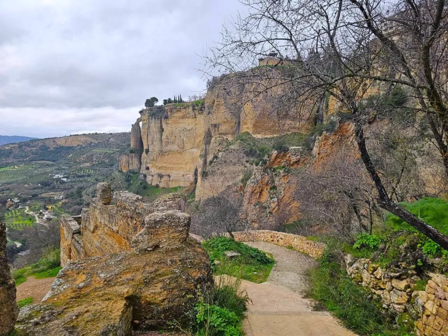 L'itinéraire vers l'Arco del Cristo
