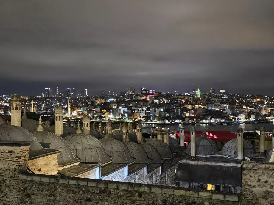 Mosquée de Soliman, vue d'Istanbul