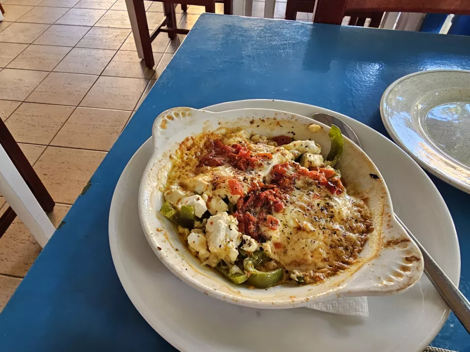 Fromage feta au four