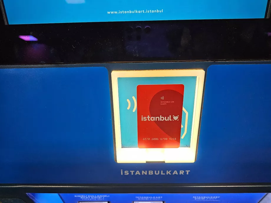 Machine de recharge IstanbulKart