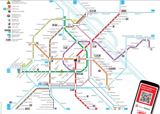 Métro de Vienne plan d'accès, billets et tarifs