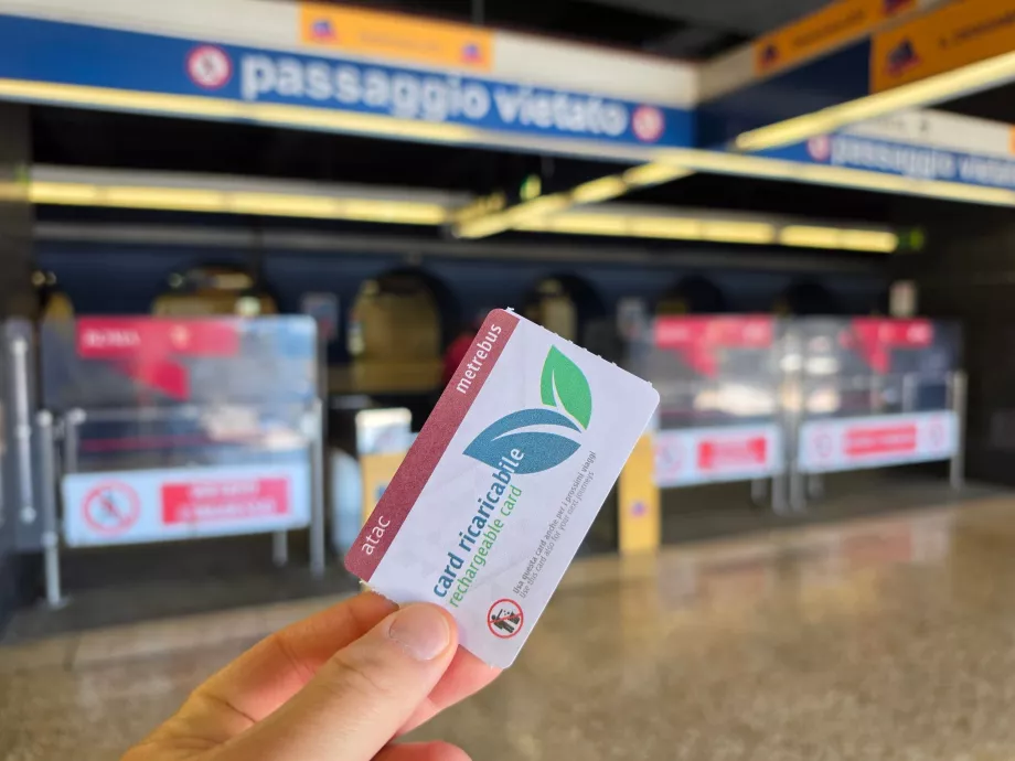 Ticket papier pour les transports publics