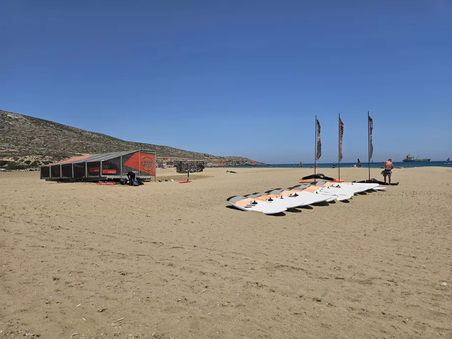 Planche à voile Prasonisi