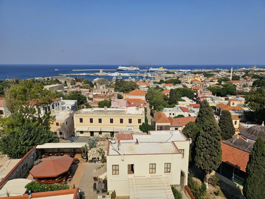 Vue de la tour de l'horloge
