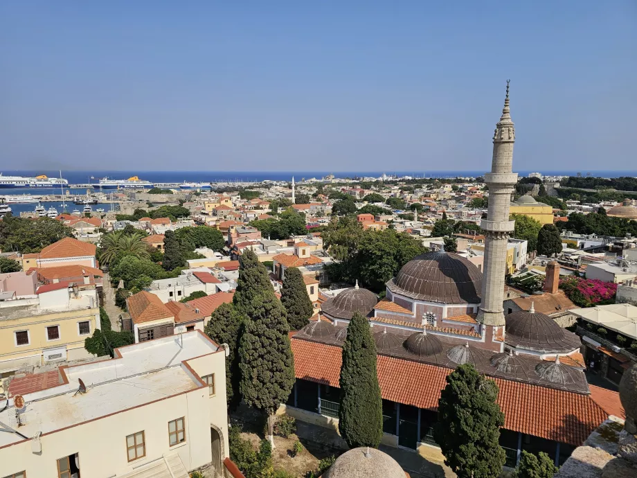 Vue de la tour de l'horloge