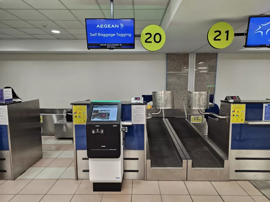 Dépôt des bagages