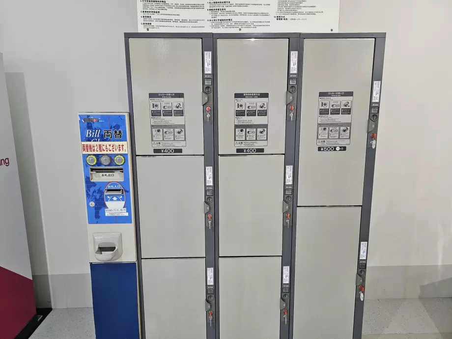 Casiers pour le stockage des bagages