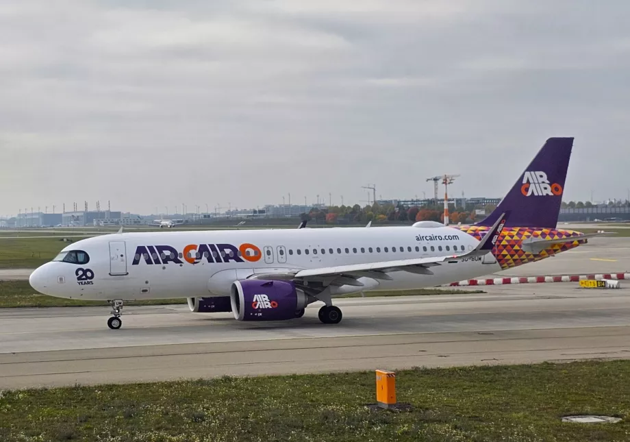 Air Cairo, Airbus A320 à Munich MUC