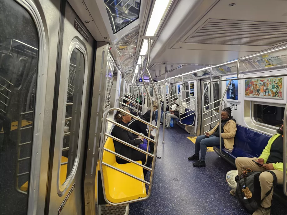 Intérieur du métro