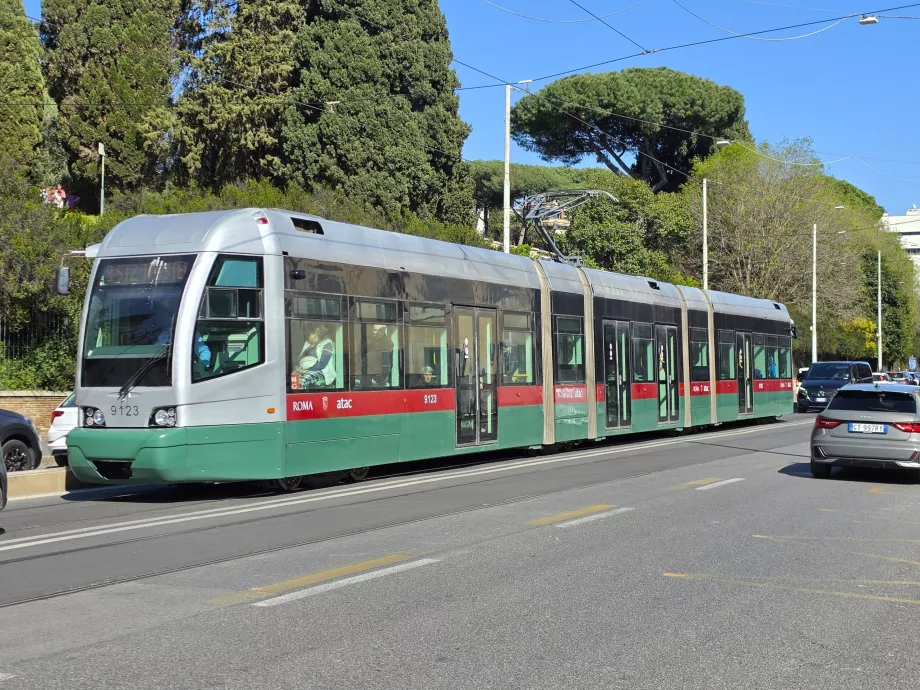 Trams à Rome