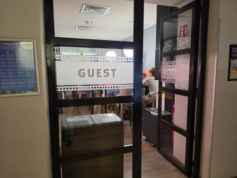 Cuisine commune pour les hôtes