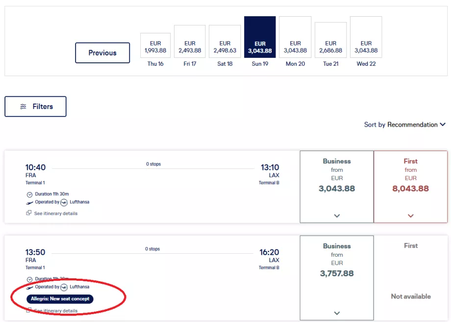Exemple de description de l'"Allegris"