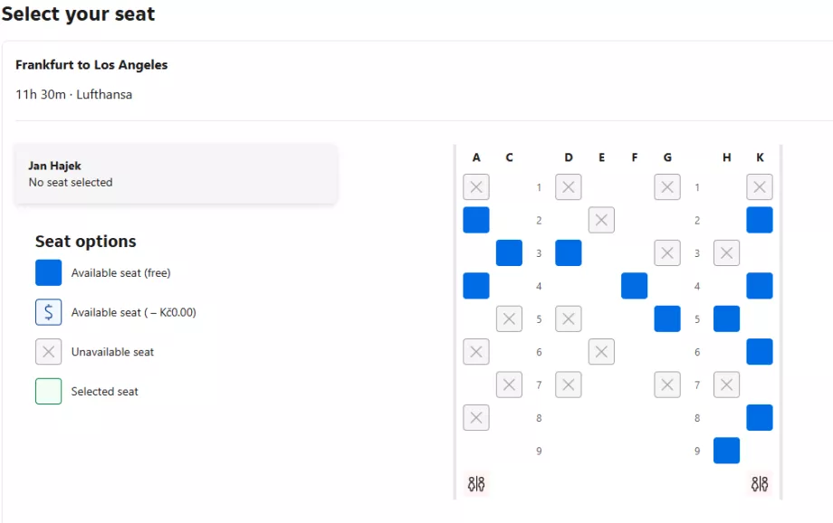 Classe affaires Allegris