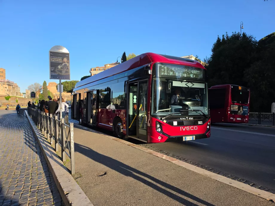 Bus de la ville de Rome