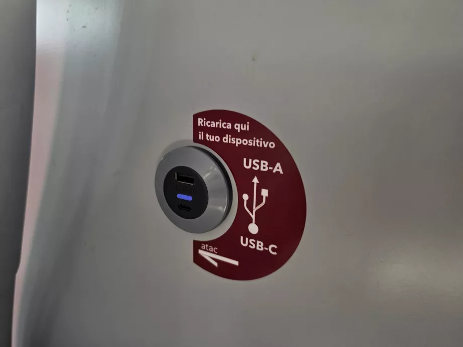 Connecteurs USB dans les bus