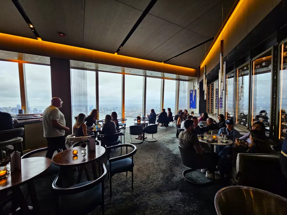 Environnement des restaurants de pointe