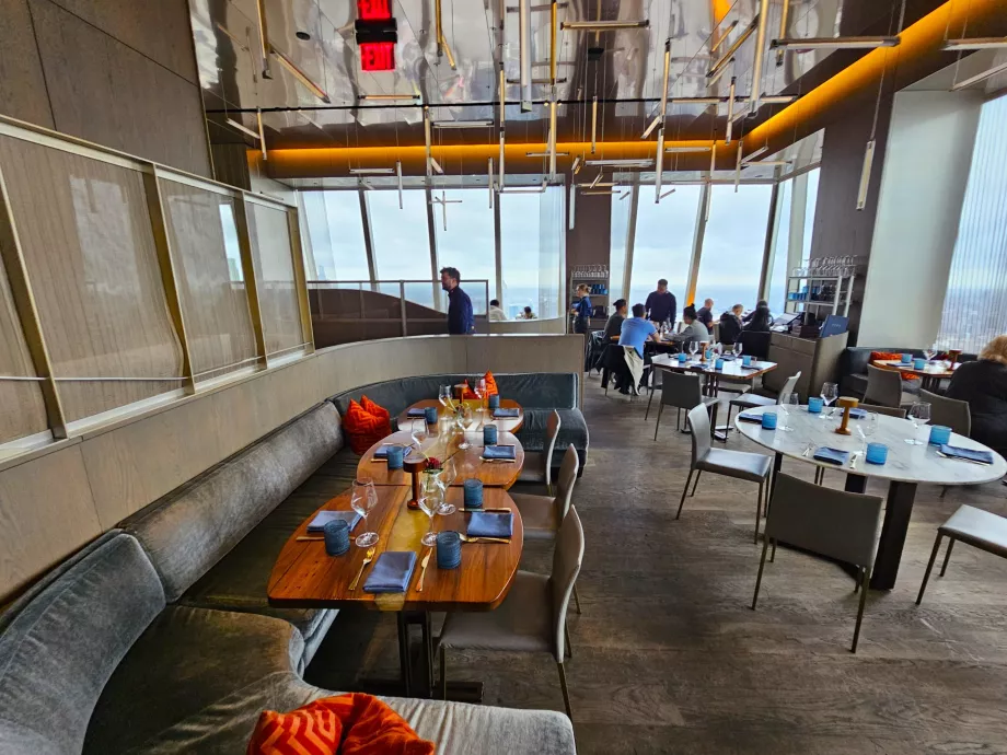 Environnement des restaurants de pointe