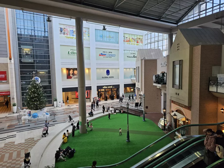 Centre commercial paisible