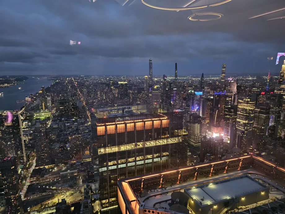 Vue de l'intérieur du point de vue "The Edge".