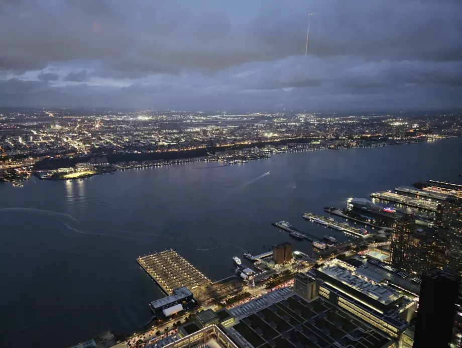 Vue de l'intérieur du point de vue "The Edge".