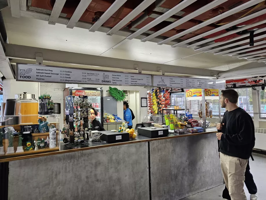 Bistro sur le bateau